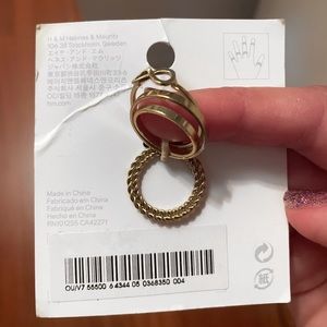H&M rings (gold color)